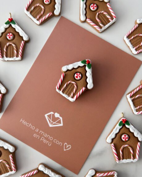 Imán casa de jengibre clásico