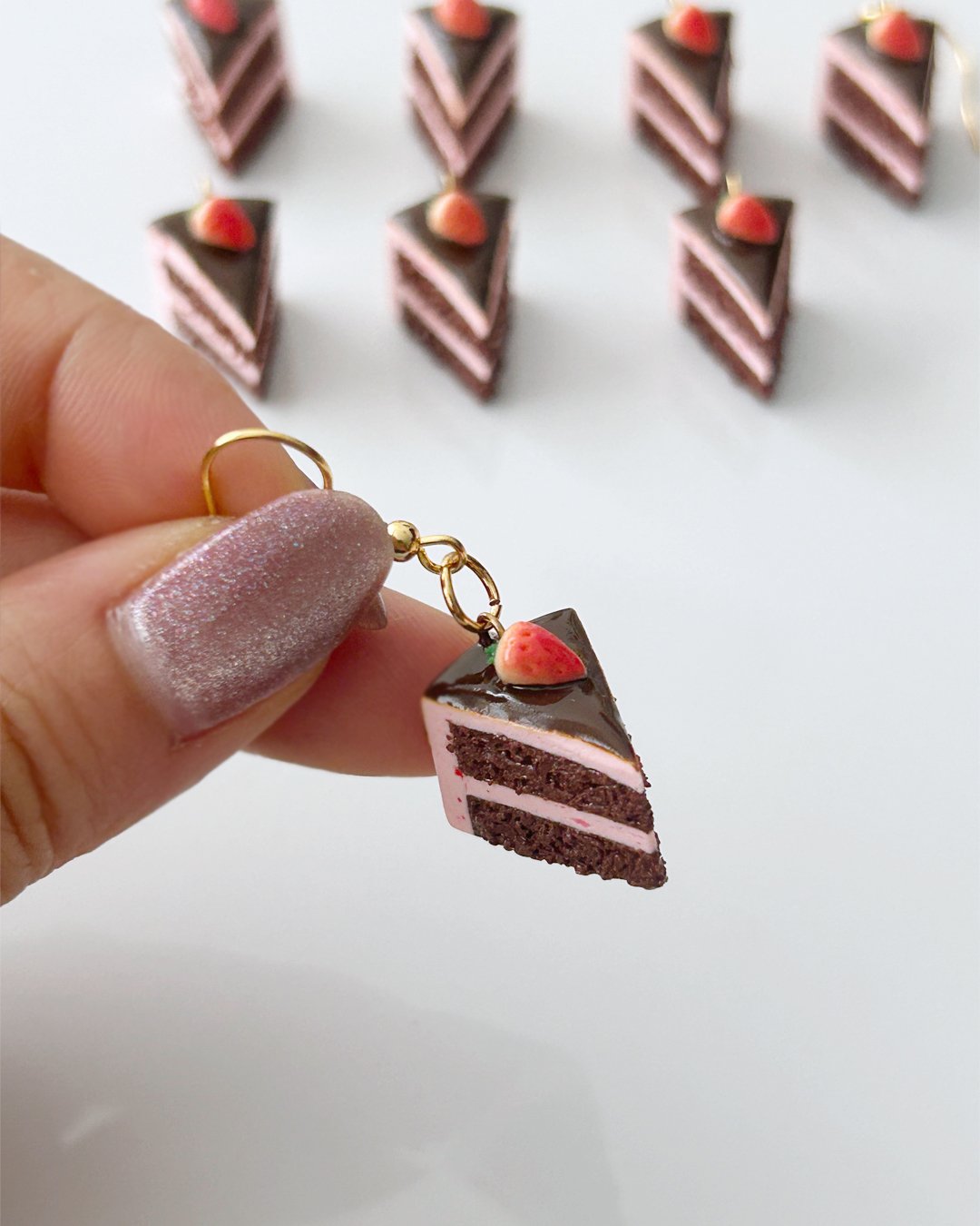 Torta de chocolate y fresa - Imagen 2