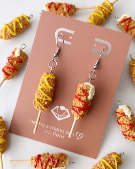 Cheesy corn dog coreano